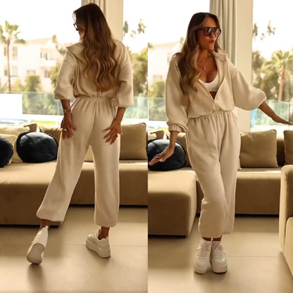 👖New arrival 40% OFF!🥰Women's Casual Hooded Jumpsuit