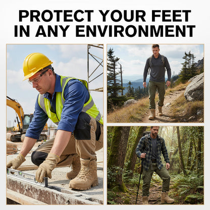 🎁2026 New Arrivals 57% OFF💖Men's Waterproof Non-Slip Hiking & Work Boots