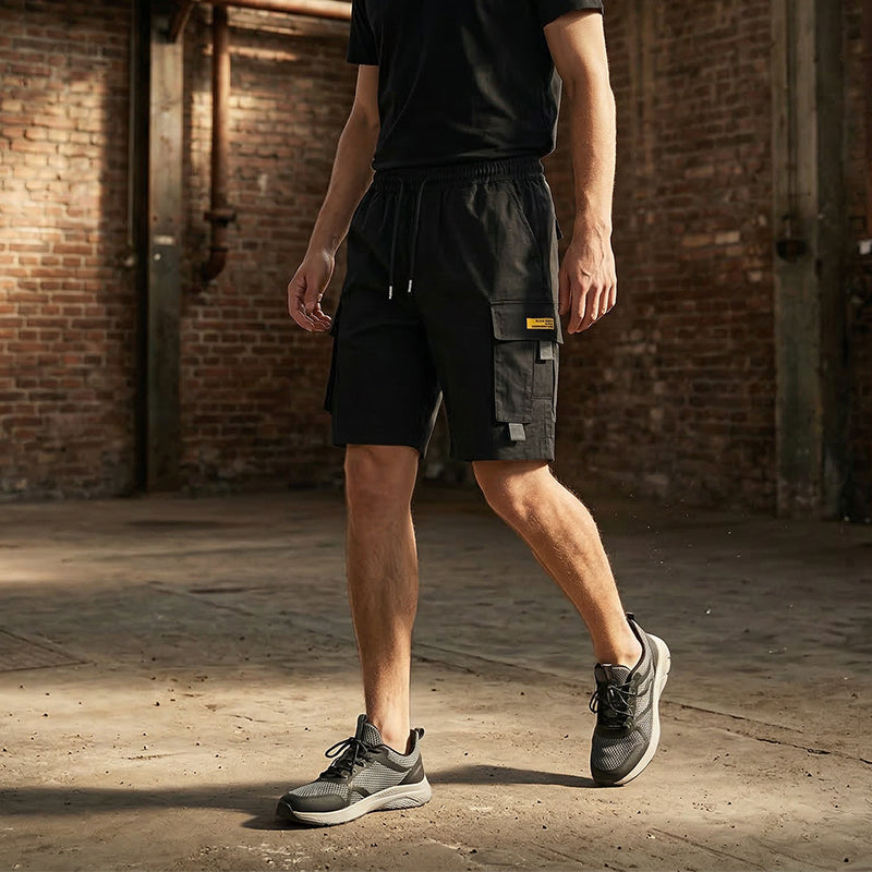 🔥2026 super popular shorts🔥Men's Casual Cargo Shorts with Drawstring Waist
