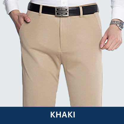 Men's High Stretch Classic Suit Pants