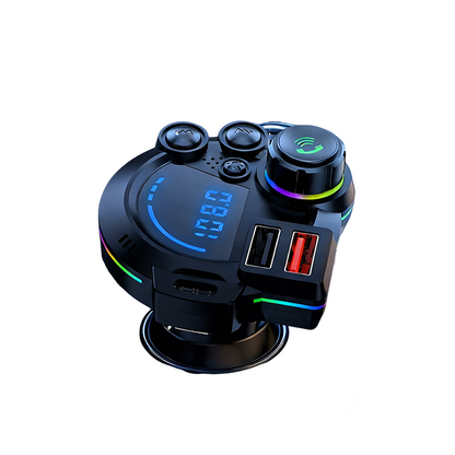📻 50% OFF NOW! 🚗 Universal Dual-Port Car FM Bluetooth Transmitter – Wireless Music, Hands-Free Calling & Dual USB Charger 🔌