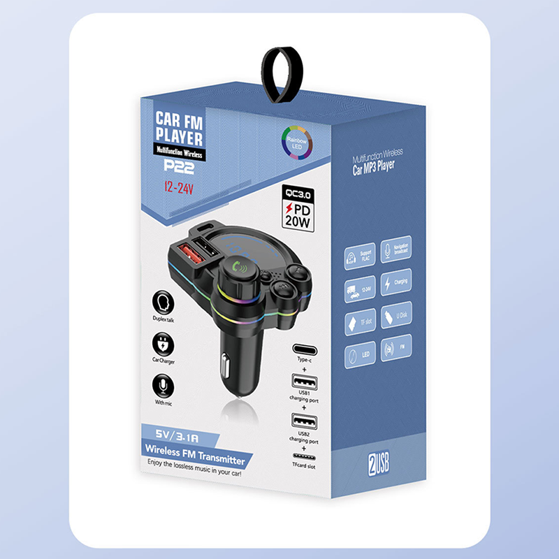 📻 50% OFF NOW! 🚗 Universal Dual-Port Car FM Bluetooth Transmitter – Wireless Music, Hands-Free Calling & Dual USB Charger 🔌