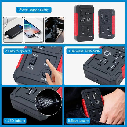 🔥2026 New Upgrade ＆ Hot Sale🔥USB-C Car Relay Tester for 4/5 Pin Relays