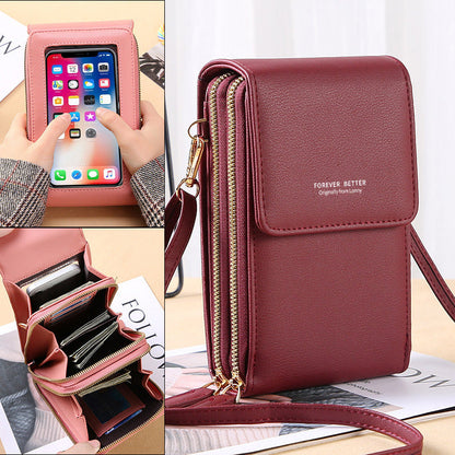 Anti-Theft Leather Bag