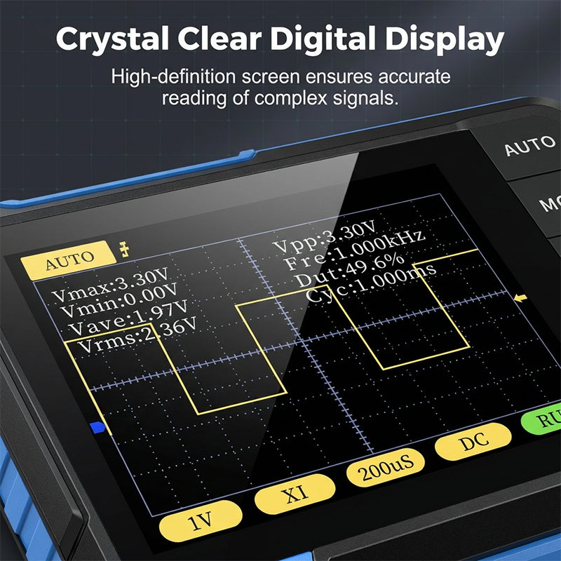 Portable Handheld Digital Oscilloscope Kit