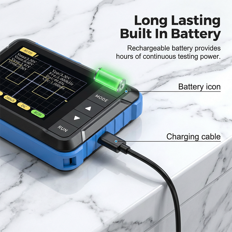 Portable Handheld Digital Oscilloscope Kit