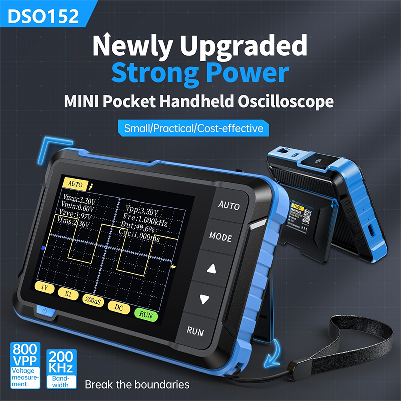 Portable Handheld Digital Oscilloscope Kit