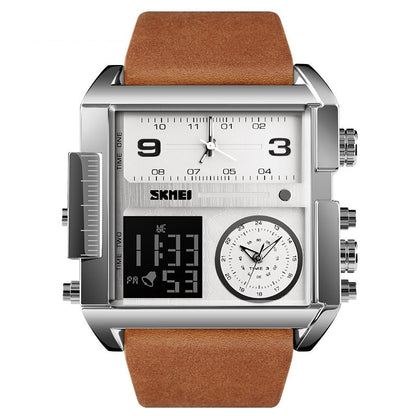 📢📢50% OFF !! ⏰50mm Oversized Sport Watch – Dual movement, luminous hands, water resistant. Easy to read, built to last. Great value for sports & work. 🛡️⌚