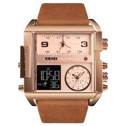 📢📢50% OFF !! ⏰50mm Oversized Sport Watch – Dual movement, luminous hands, water resistant. Easy to read, built to last. Great value for sports & work. 🛡️⌚
