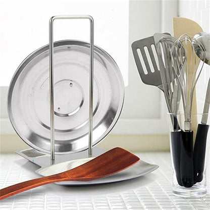 Stainless Steel Pot Cover Rack