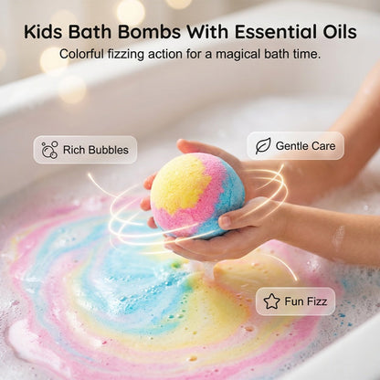 🔥Limited-time offer-10-Piece Macaron Bath Bomb Set
