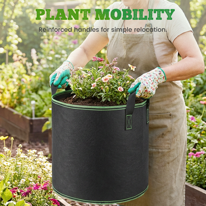 🔥Limited-time offer-Thickened Non-Woven Grow Bag with Handles