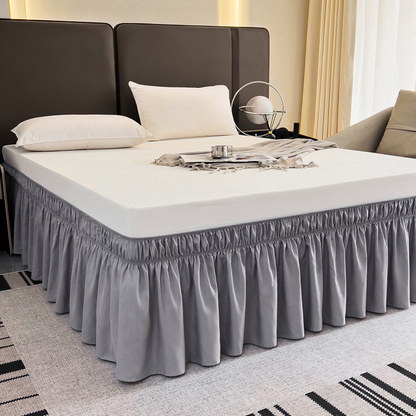 🔥Now on sale-Effortless Setup Elastic Bed Skirt