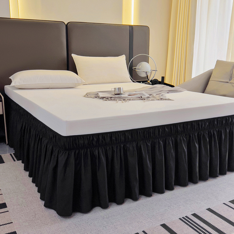 🔥Now on sale-Effortless Setup Elastic Bed Skirt