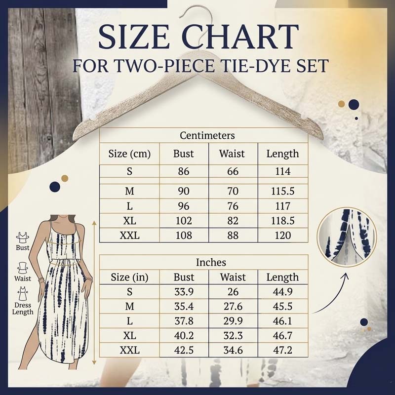 🔥Hot Offers-Women's Tie-Dye Cami Midi Dress