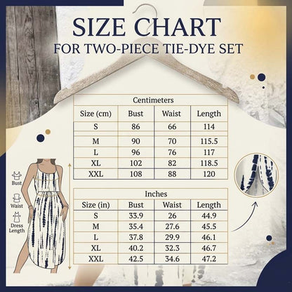 🔥Hot Offers-Women's Tie-Dye Cami Midi Dress
