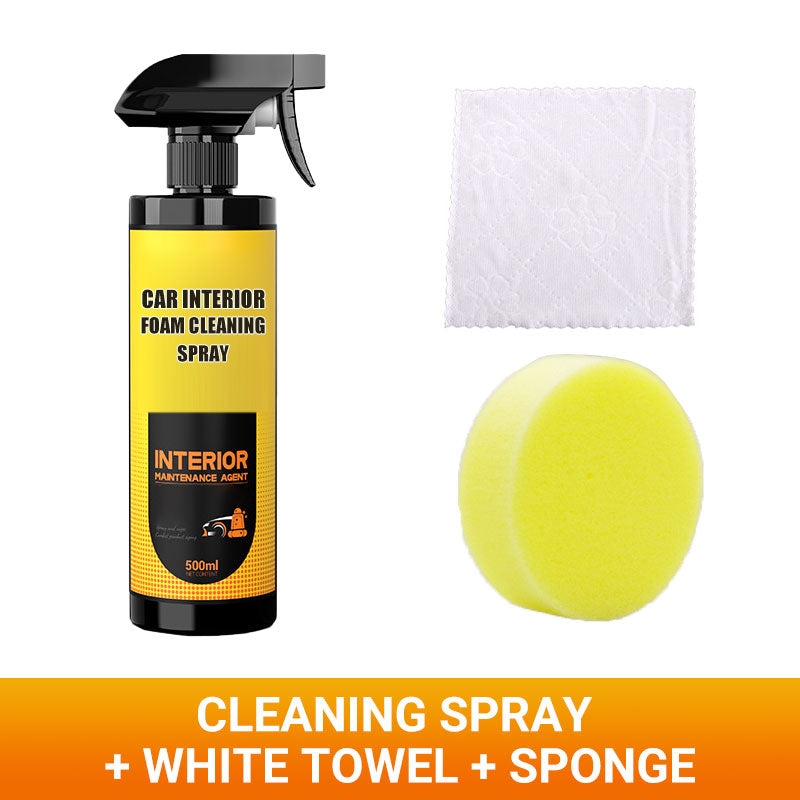 🔥Hot Sale Offers-Car Interior Foam Cleaning Spray