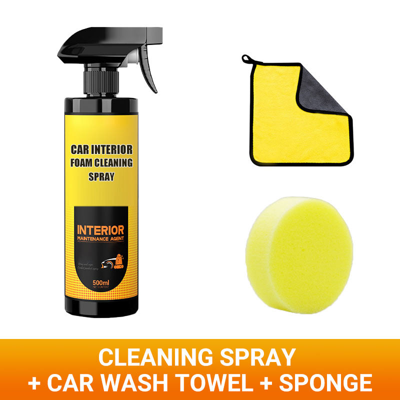 🔥Hot Sale Offers-Car Interior Foam Cleaning Spray