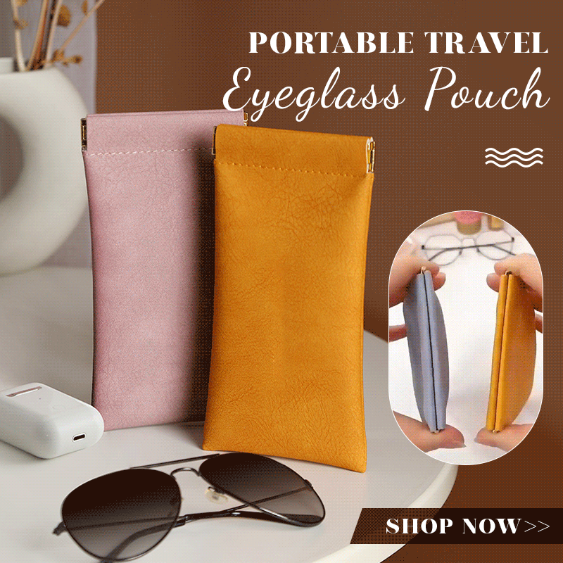 ⌛Last Day of the “Buy 1, Get 1 Free” Offer-Portable Travel Eyeglass Pouch(2PCS)