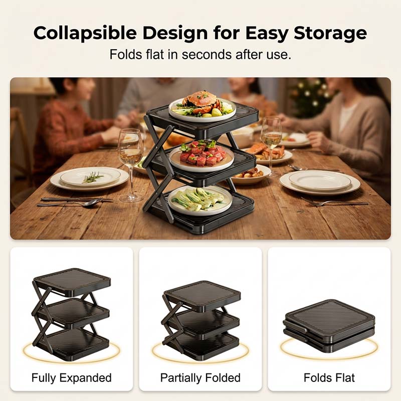 🔥Limited-time offer-Multi-layer Dish & Prep Tray Storage Rack
