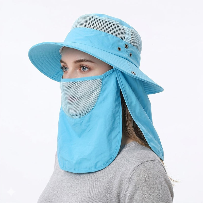 🔥Limited-time offer-Outdoor Sun Hat with Removable Flaps
