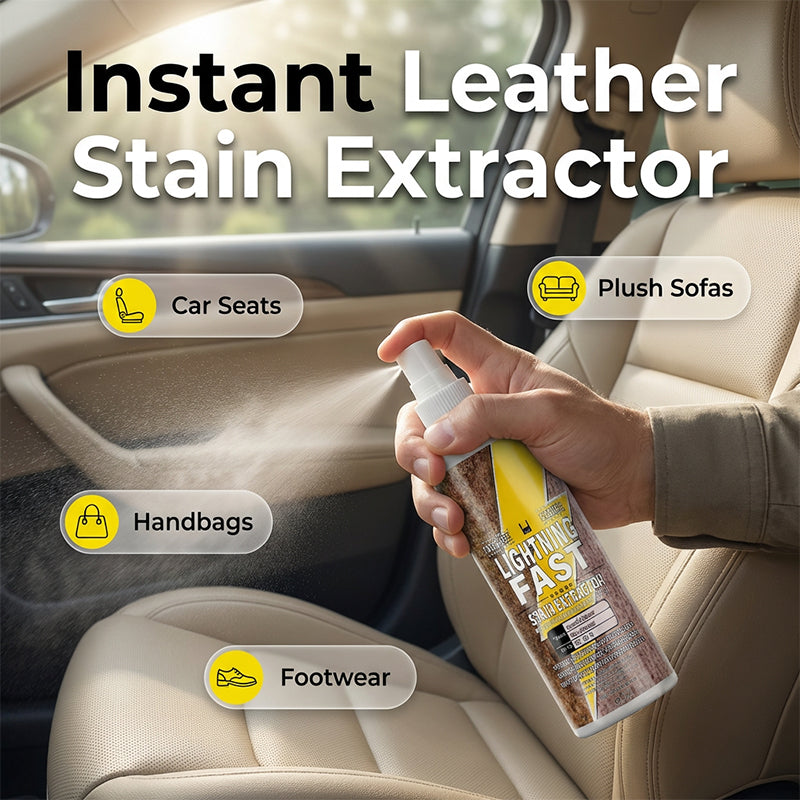 🔥Limited-time offer-Professional Leather & Fabric Cleaner