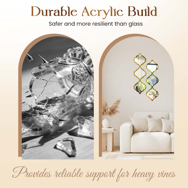 🔥50% OFF for a limited time🔥12PCS 3D Acrylic Mirror Rhombus Wall Stickers