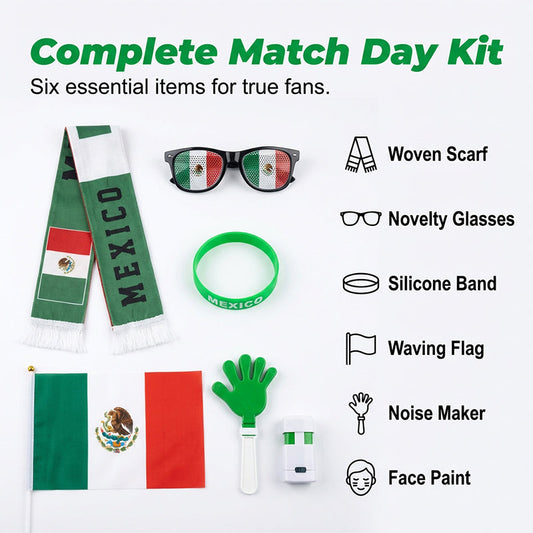 🔥Hot Sale Deals-Soccer World Cup Fan Merchandise Set