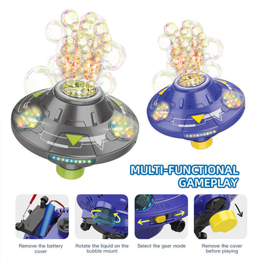 🧼 LIMITED-TIME 50% OFF! ✨ Bubble Machine with Lights & Music – Automatic, Obstacle Avoidance, Fun 🎶