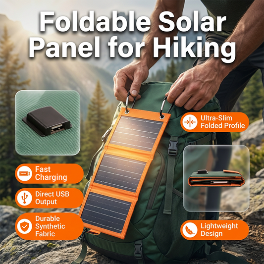 🔥Limited-time offer-Portable Solar Panel with USB Charging