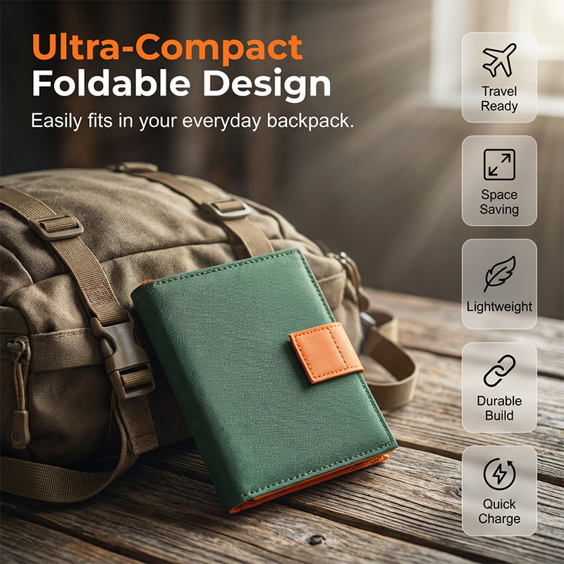 🔥Limited-time offer-Portable Solar Panel with USB Charging