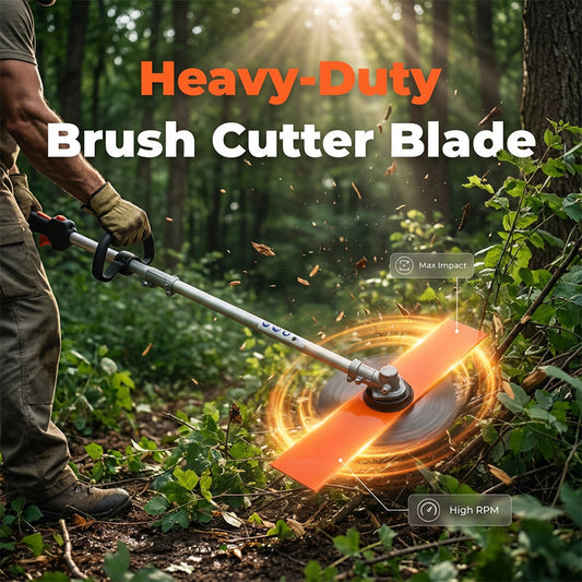 Heavy-Duty Brush Cutter Blade 🌿 Clear Dense Brush Like A Pro ⚡