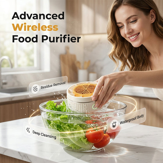 🔥Hot Sale Offers-Portable Fruit & Vegetable Purifier Cleaner