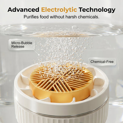 🔥Hot Sale Offers-Portable Fruit & Vegetable Purifier Cleaner