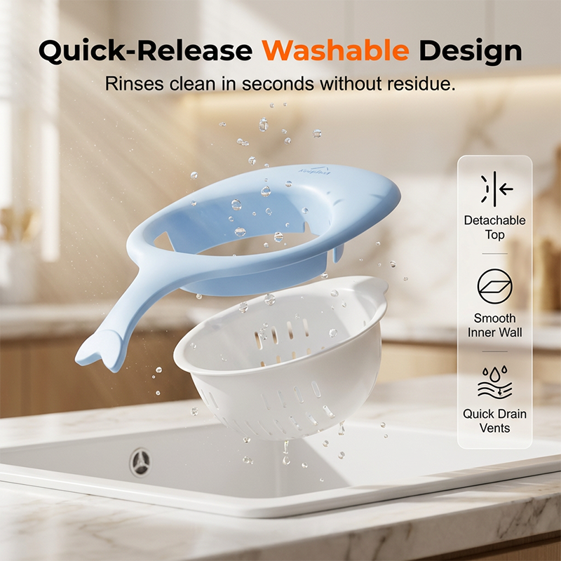 Magnetic Kitchen Sink Strainer Basket