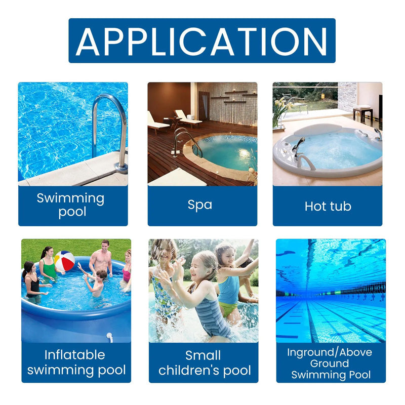 🔥Hot Deals-Pool Cleaning Chlorine Tablets - Algae Control & Water Clarify