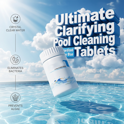 💐 50% OFF FLASH SALE! Crystal Clear Pool Cleaning Tablets – Instant Dissolve, Sparkling Water in Hours 💧✨ 【Limited Time】