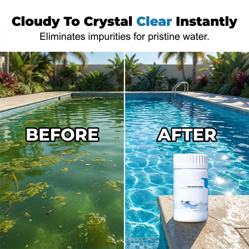 💐 50% OFF FLASH SALE! Crystal Clear Pool Cleaning Tablets – Instant Dissolve, Sparkling Water in Hours 💧✨ 【Limited Time】