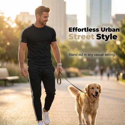🔥Hot Sale Offers-Men's Casual T-Shirt & Pants Set