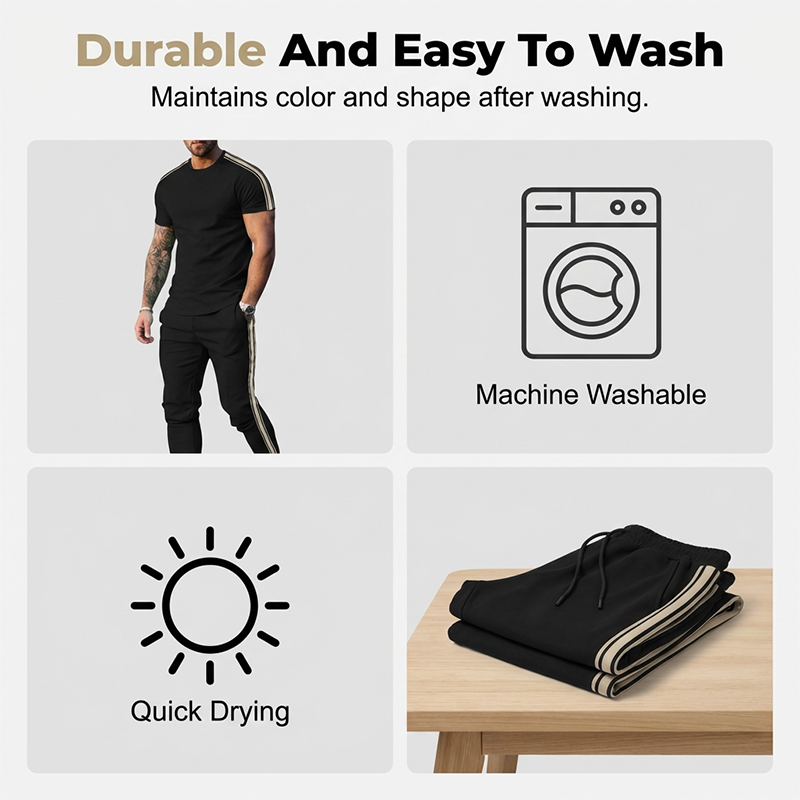 🔥Hot Sale Offers-Men's Casual T-Shirt & Pants Set