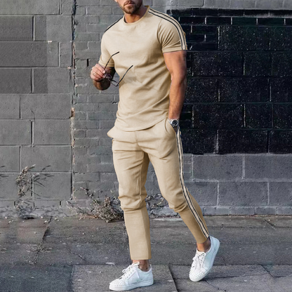 🔥Hot Sale Offers-Men's Casual T-Shirt & Pants Set