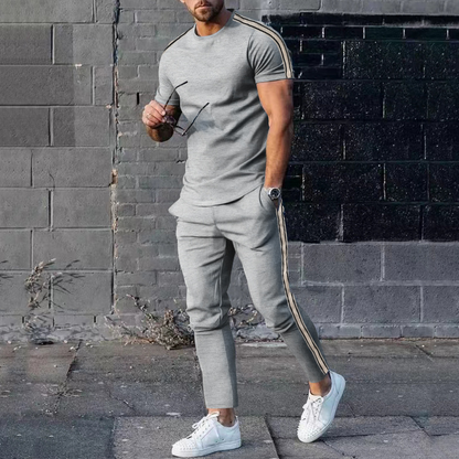 🔥Hot Sale Offers-Men's Casual T-Shirt & Pants Set