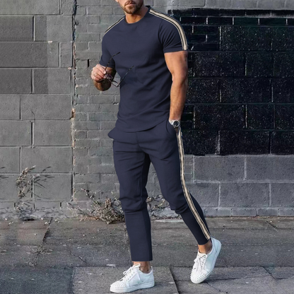 🔥Hot Sale Offers-Men's Casual T-Shirt & Pants Set