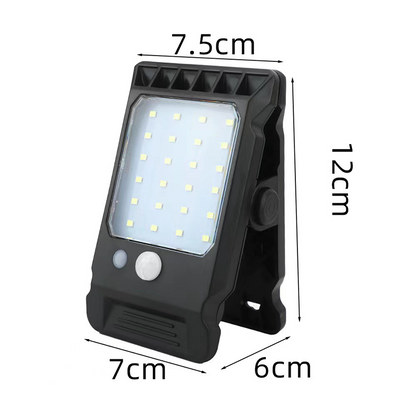 Solar Motion Sensor Clip Light