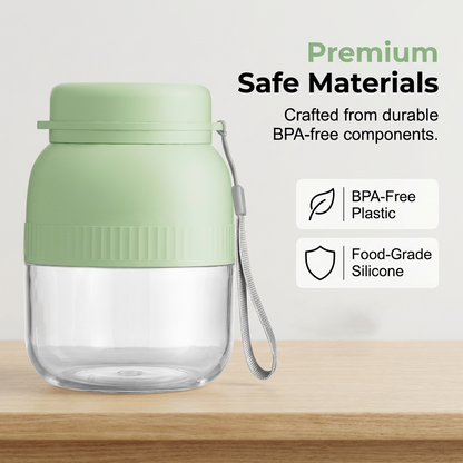 🔥Hot Sale Offers-Portable Blender with Dual Lids & Cups