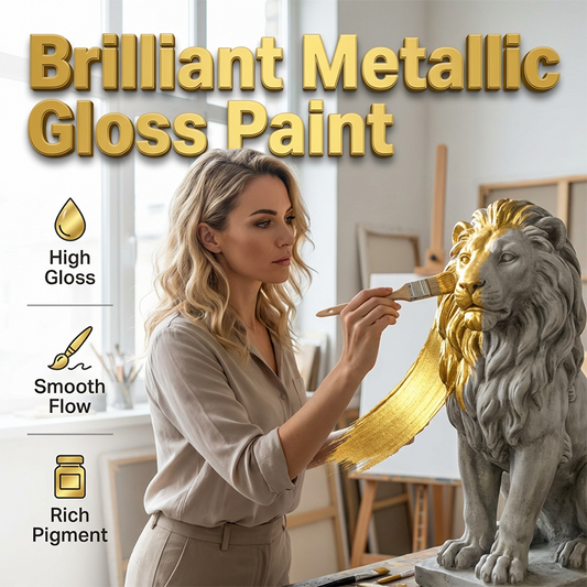 ⏳Time-Limited Special⏰🎨Water-Based Metallic Gloss Paint✨🖌️