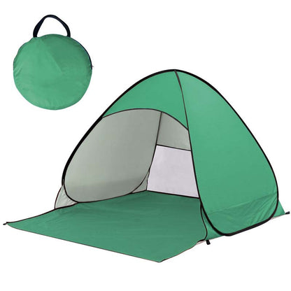 🔥 New for 2026! 🔥 Automatic pop-up beach tent – foldable for storage and reusable!