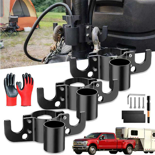 🔥Hot Sale Deals-Aluminum Trailer Towing Chain Organizer Mount