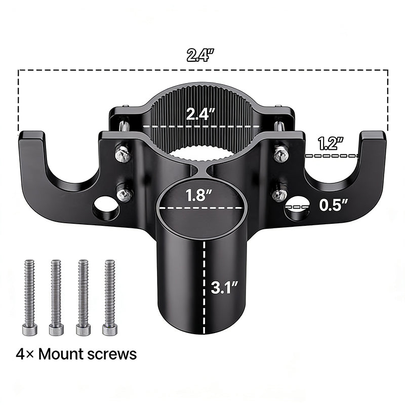 🔥Hot Sale Deals-Aluminum Trailer Towing Chain Organizer Mount