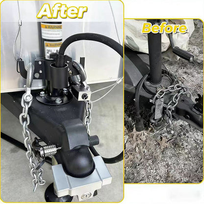 🔥Hot Sale Deals-Aluminum Trailer Towing Chain Organizer Mount